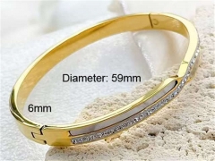 HY Wholesale Bangle Stainless Steel 316L Jewelry Bangle-HY0123B231