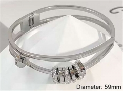HY Wholesale Bangle Stainless Steel 316L Jewelry Bangle-HY0123B155