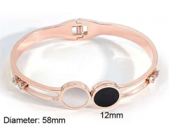 HY Wholesale Bangle Stainless Steel 316L Jewelry Bangle-HY0123B124