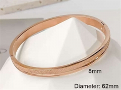 HY Wholesale Bangle Stainless Steel 316L Jewelry Bangle-HY0123B117