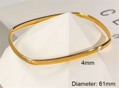 HY Wholesale Bangle Stainless Steel 316L Jewelry Bangle-HY0123B113