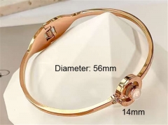 HY Wholesale Bangle Stainless Steel 316L Jewelry Bangle-HY0123B131