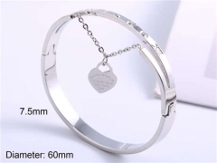 HY Wholesale Bangle Stainless Steel 316L Jewelry Bangle-HY0123B028