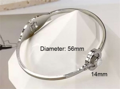HY Wholesale Bangle Stainless Steel 316L Jewelry Bangle-HY0123B133