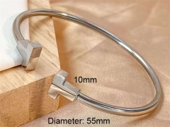 HY Wholesale Bangle Stainless Steel 316L Jewelry Bangle-HY0123B158