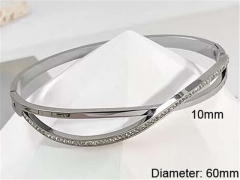 HY Wholesale Bangle Stainless Steel 316L Jewelry Bangle-HY0123B161