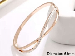 HY Wholesale Bangle Stainless Steel 316L Jewelry Bangle-HY0123B015