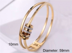 HY Wholesale Bangle Stainless Steel 316L Jewelry Bangle-HY0123B022