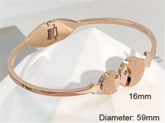 HY Wholesale Bangle Stainless Steel 316L Jewelry Bangle-HY0123B186