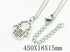 HY Wholesale Necklaces Stainless Steel 316L Jewelry Necklaces-HY56N0107OL