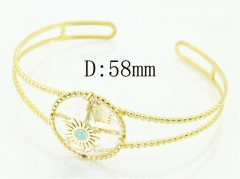 HY Wholesale Bangles Jewelry Stainless Steel 316L Fashion Bangle-HY56B0066HLX