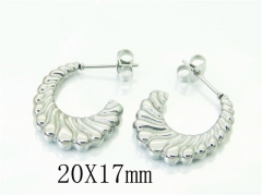 HY Wholesale Earrings 316L Stainless Steel Earrings-HY70E1074KX