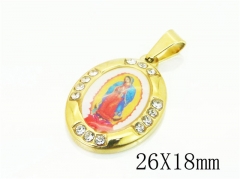 HY Wholesale Pendant Jewelry 316L Stainless Steel Pendant-HY12P1523KL