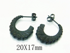 HY Wholesale Earrings 316L Stainless Steel Earrings-HY70E1077LE