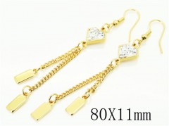 HY Wholesale Earrings 316L Stainless Steel Earrings-HY60E0854KLS