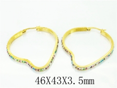 HY Wholesale Earrings 316L Stainless Steel Earrings-HY58E1782LX
