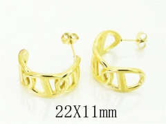 HY Wholesale Earrings 316L Stainless Steel Earrings-HY32E0281HSS