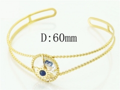 HY Wholesale Bangles Jewelry Stainless Steel 316L Fashion Bangle-HY56B0065HLS