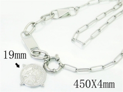 HY Wholesale Necklaces Stainless Steel 316L Jewelry Necklaces-HY56N0111HHW