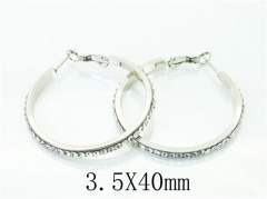HY Wholesale Earrings 316L Stainless Steel Earrings-HY58E1779LE