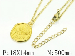 HY Wholesale Necklaces Stainless Steel 316L Jewelry Necklaces-HY12N0516KL