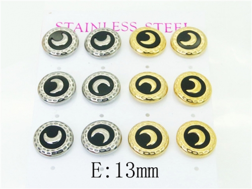HY Wholesale Earrings 316L Stainless Steel Earrings-HY59E1039IIL