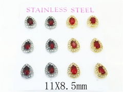 HY Wholesale Earrings 316L Stainless Steel Earrings-HY59E1063IPL