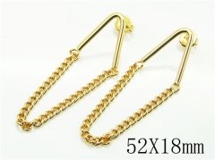 HY Wholesale Earrings 316L Stainless Steel Earrings-HY60E0785JLA