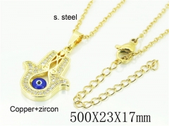 HY Wholesale Necklaces Stainless Steel 316L Jewelry Necklaces-HY54N0604MLW