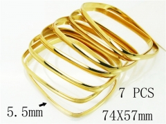 HY Wholesale Bangles Jewelry Stainless Steel 316L Fashion Bangle-HY58B0589HLA