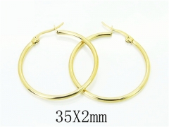 HY Wholesale Earrings 316L Stainless Steel Earrings-HY58E1751HO