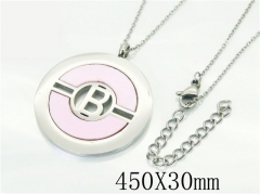 HY Wholesale Necklaces Stainless Steel 316L Jewelry Necklaces-HY56N0095HHS