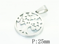 HY Wholesale Pendant Jewelry 316L Stainless Steel Pendant-HY22P1048HIX