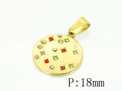 HY Wholesale Pendant Jewelry 316L Stainless Steel Pendant-HY12P1535JL