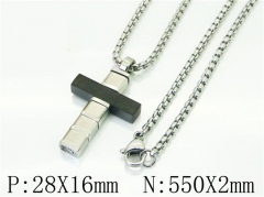 HY Wholesale Necklaces Stainless Steel 316L Jewelry Necklaces-HY41N0043HNX