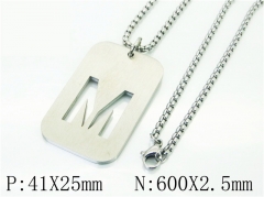 HY Wholesale Necklaces Stainless Steel 316L Jewelry Necklaces-HY41N0028PV