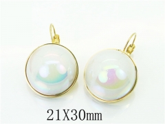 HY Wholesale Earrings 316L Stainless Steel Earrings-HY32E0234OLE