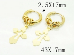 HY Wholesale Earrings 316L Stainless Steel Earrings-HY60E0725JL