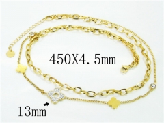 HY Wholesale Necklaces Stainless Steel 316L Jewelry Necklaces-HY32N0728HIF