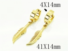 HY Wholesale Earrings 316L Stainless Steel Earrings-HY60E0749JC