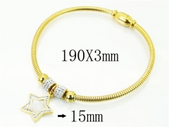 HY Wholesale Bangles Jewelry Stainless Steel 316L Fashion Bangle-HY32B0644HIW