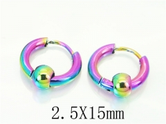 HY Wholesale Earrings 316L Stainless Steel Earrings-HY60E0766IO
