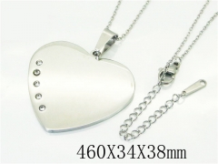 HY Wholesale Necklaces Stainless Steel 316L Jewelry Necklaces-HY56N0089NL