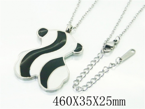HY Wholesale Necklaces Stainless Steel 316L Jewelry Necklaces-HY56N0079HZL