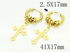 HY Wholesale Earrings 316L Stainless Steel Earrings-HY60E0728JLV