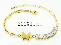 HY Wholesale Bracelets 316L Stainless Steel Jewelry Bracelets-HY32B0647HAA