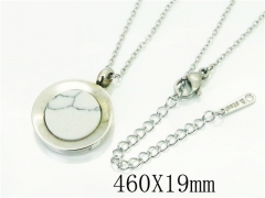 HY Wholesale Necklaces Stainless Steel 316L Jewelry Necklaces-HY56N0093OE