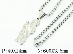 HY Wholesale Necklaces Stainless Steel 316L Jewelry Necklaces-HY61N1071LL