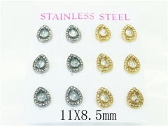 HY Wholesale Earrings 316L Stainless Steel Earrings-HY59E1054IPL