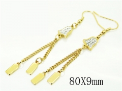 HY Wholesale Earrings 316L Stainless Steel Earrings-HY60E0853KLF